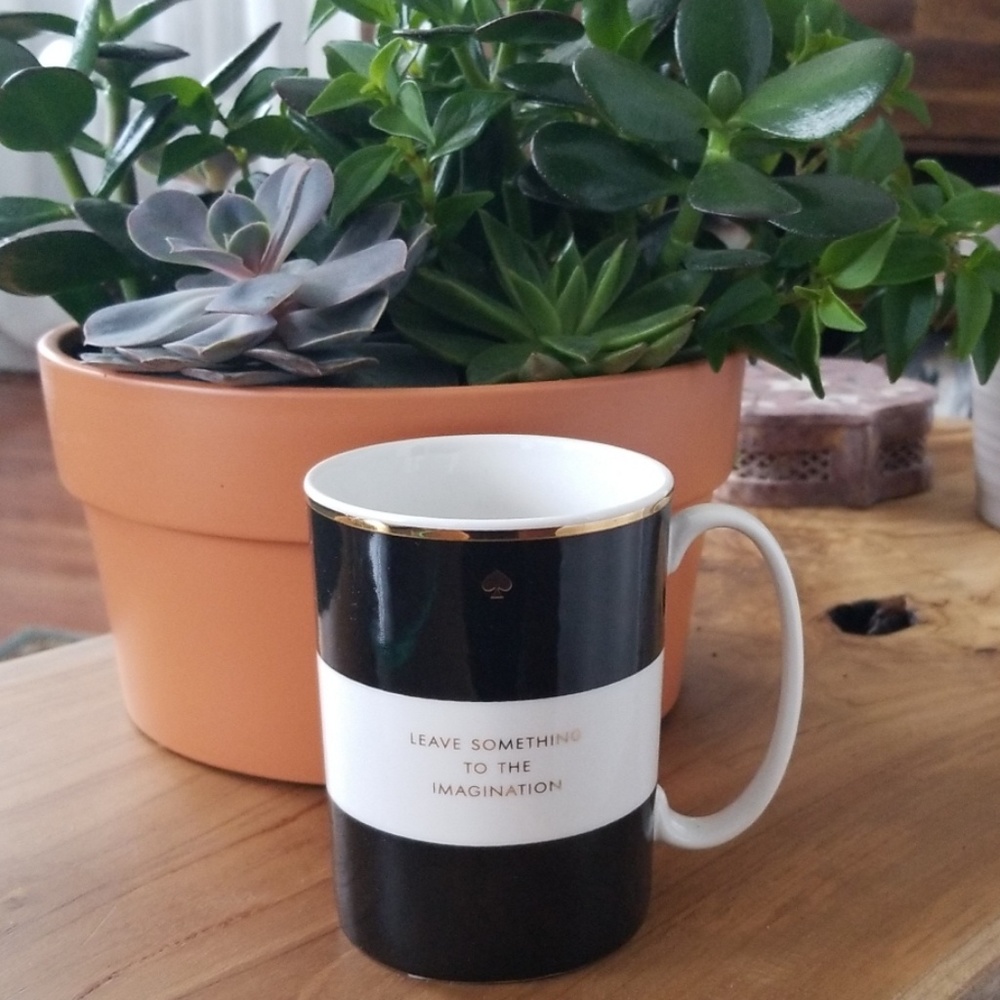 Kate Spade Simply Sparkling "Imagination " Mug - Picture 1 of 5
